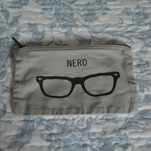 Seltzer Goods 'NERD' pouch/pencil case (Made in the USA) - Picture 1 of 6